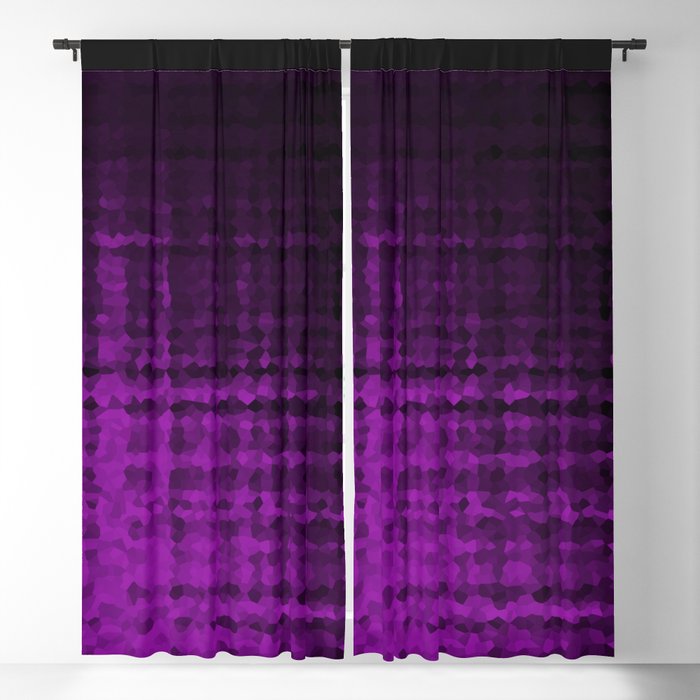Purple abstract pattern Blackout Curtain