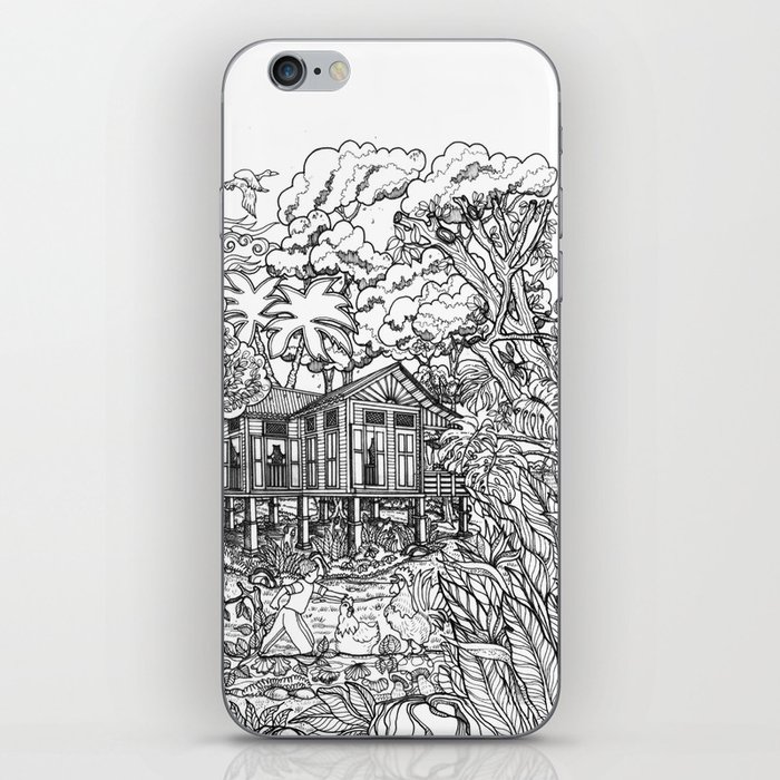 Melancholy : childhood iPhone Skin