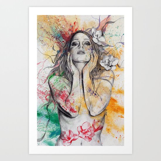 The Withering Spring Art Print