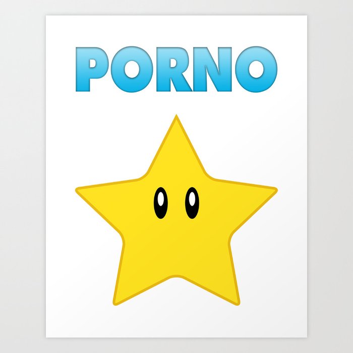 Porno Star Art Print By Mrdelman Society6