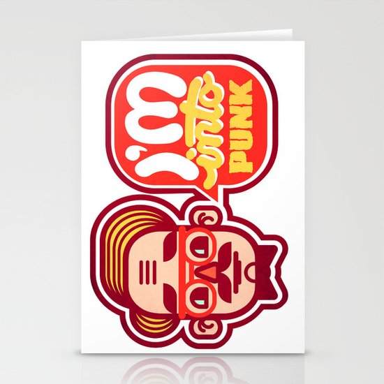 I'm Into Punk Stationery Cards