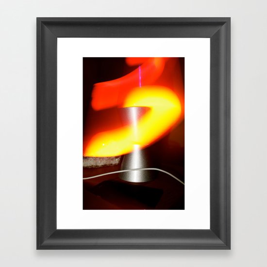 Lavalamp Framed Art Print