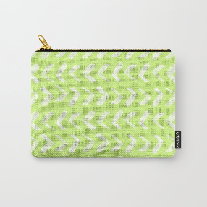 Arrows - Lime Carry-All Pouch