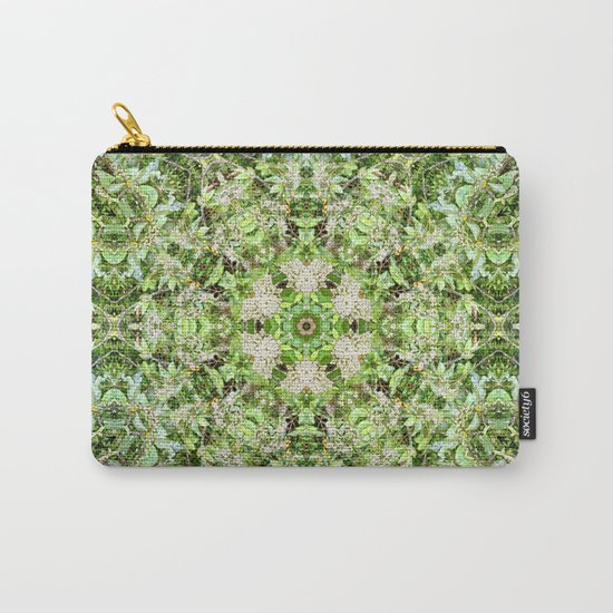 Kaleidoscope of Rainforest Flowers Carry-All Pouch