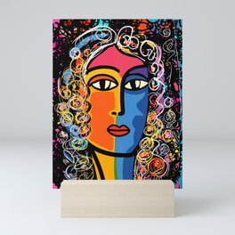 Mystic Gypsy Woman Fortune Teller by Emmanuel Signorino Mini Art Print