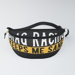 Drag Racing Lovers Gift Idea Design Motif Fanny Pack