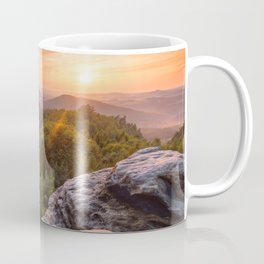 Sunset Fortress Coffee Mug