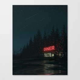 Diner Canvas Print