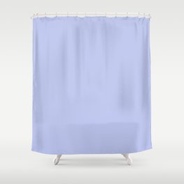 Kiss of Spring ~ Periwinkle Coordinating Solid Shower Curtain