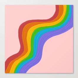 Pride waves Canvas Print