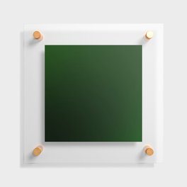 41 Green Gradient Background 220713 Minimalist Art Valourine Digital Design Floating Acrylic Print