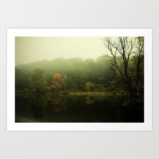 the legacy of a hard rain Art Print