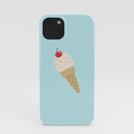 Single Ice Cream Cone iPhone Case