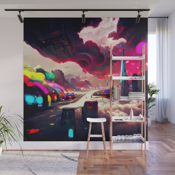 Welcome to Cloud City Wall Mural