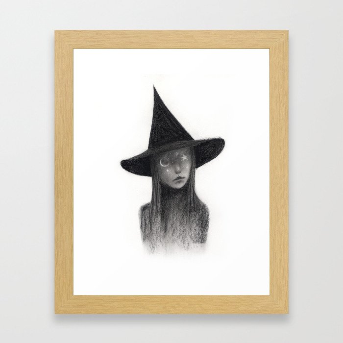 Witch Framed Art Print
