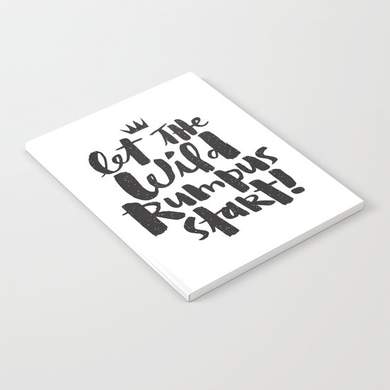 WILD RUMPUS Notebook
