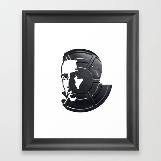 Edward Norton Framed Art Print