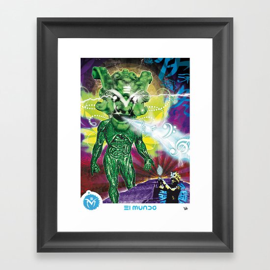 Poster El Mundo Framed Art Print
