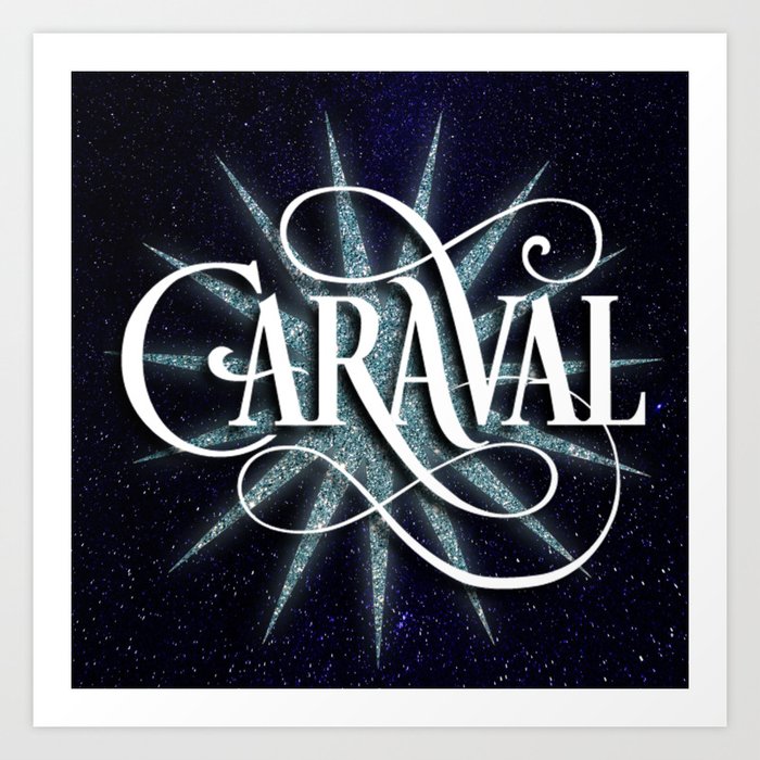 Caraval Book Cover Art Print