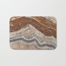 Copper Agate Geode Rock Bath Mat