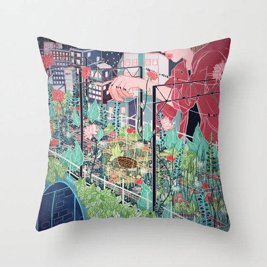 Viaduct Throw Pillow