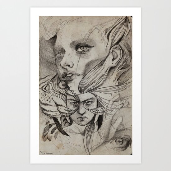 louder than bells Art Print