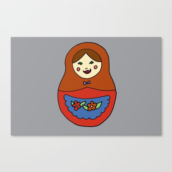1 Matroyshka Doll Canvas Print