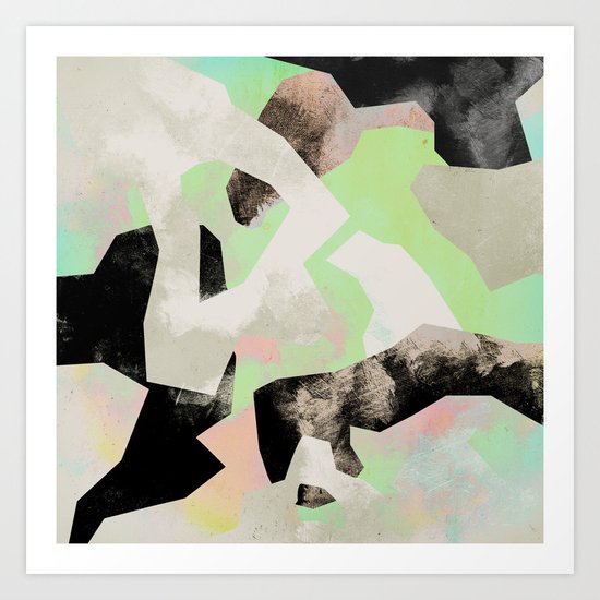 Camouflage VII Art Print