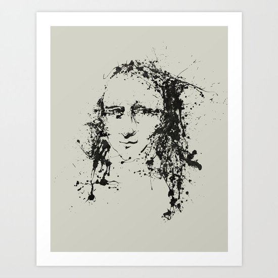 Modern Lisa Art Print