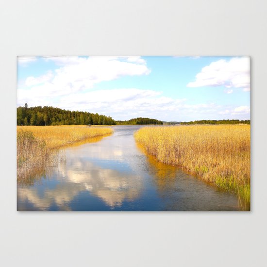 View From The Bridge - version #2 Canvas Print