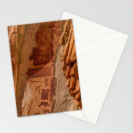 Pictograph 0147 - Ancient Rock Art, Utah Stationery Card