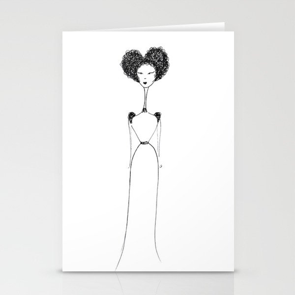 swaggy odile  Stationery Cards