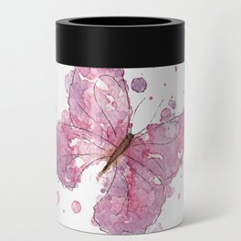 WATERCOLOR BUTTERFLY Can Cooler