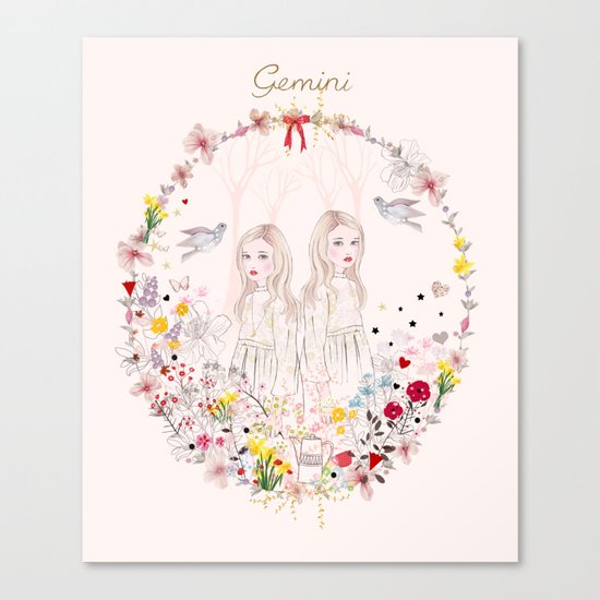 Gemini Canvas Print