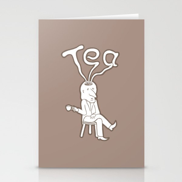 Tea Head Stationery Cards