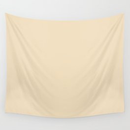 PALOMINO MANE COLOR. Warm Neutral Solid Color   Wall Tapestry
