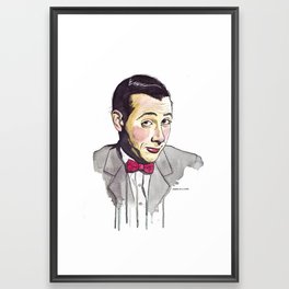 Pee Wee Framed Art Print