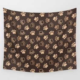 Paw Pattern Wall Tapestry