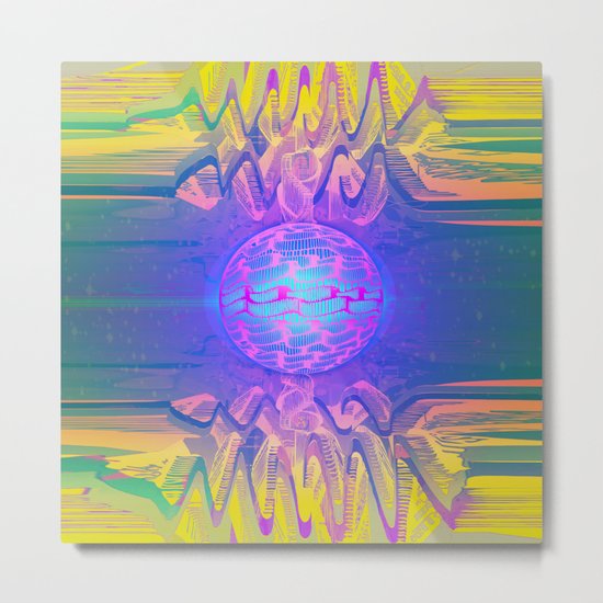 Aqua Station II Metal Print