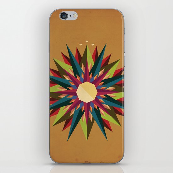 Half Circle Stars iPhone & iPod Skin