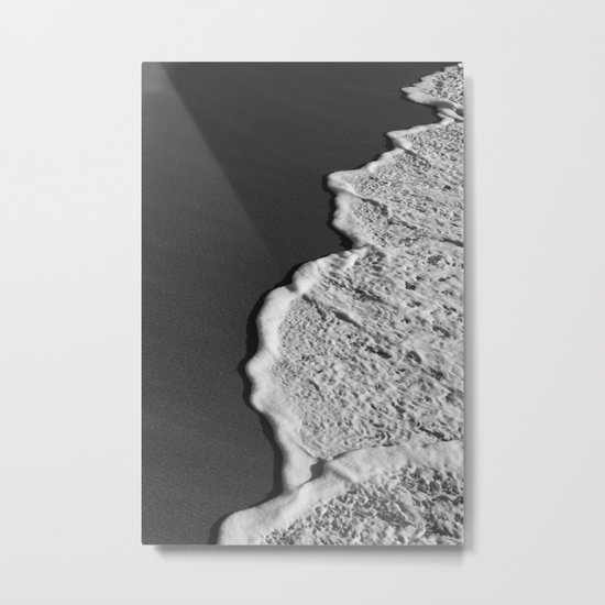 Rippling Metal Print