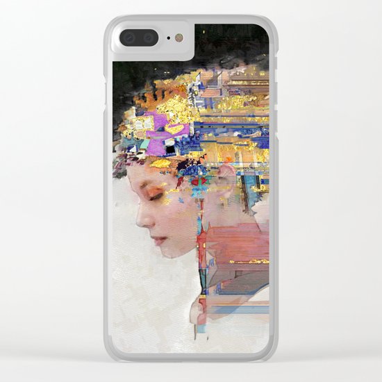 Wandering Star Clear iPhone Case