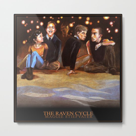 THE RAVEN CYCLE Metal Print