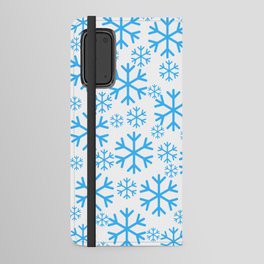 Snowflake Pattern Android Wallet Case