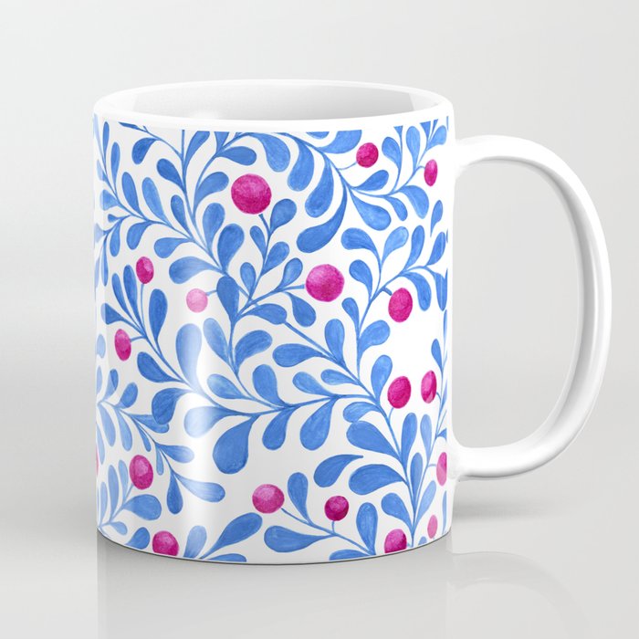 Berry field pattern Coffee Mug