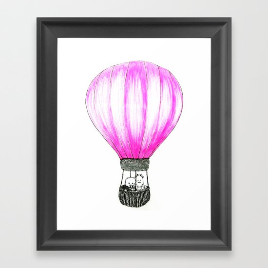 Balloon Framed Art Print