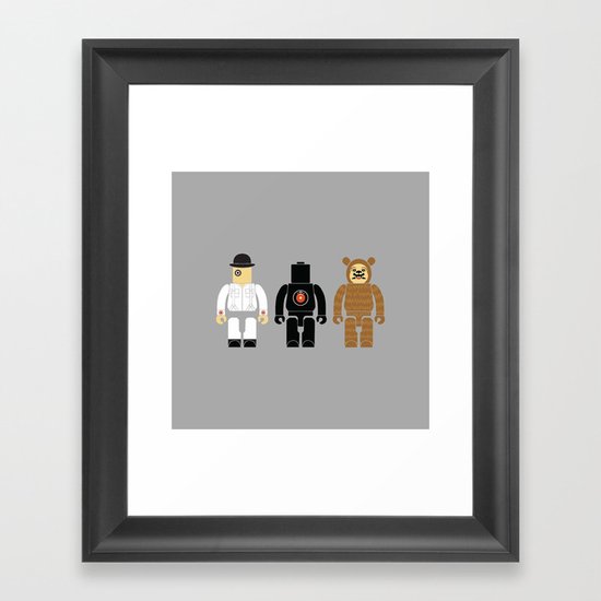 Kubricked Framed Art Print
