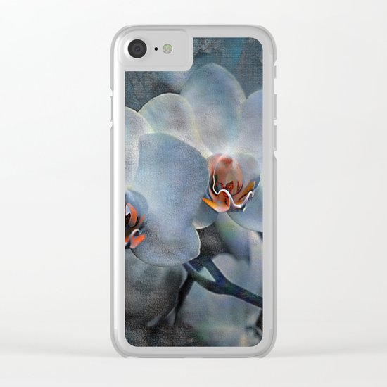 The mystery of orchid(12) Clear iPhone Case