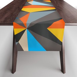 Vivid colors Geometric fine modern art for home decoration  | Modern art Table Runner