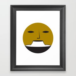 Face  Framed Art Print